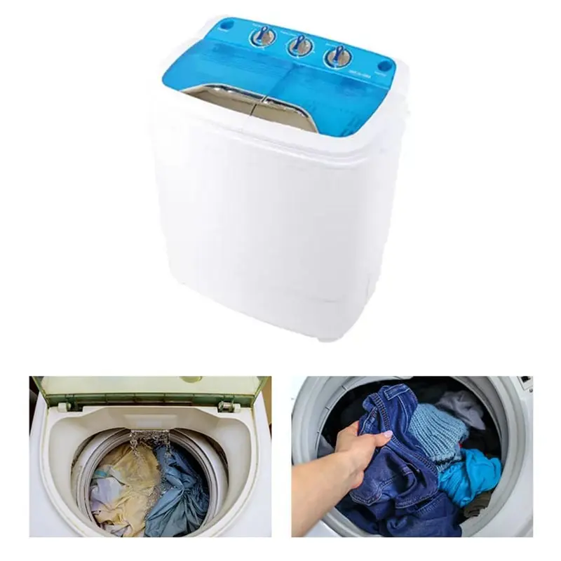 Mini Twin Tub 3.6 kg Portable Washing Machine